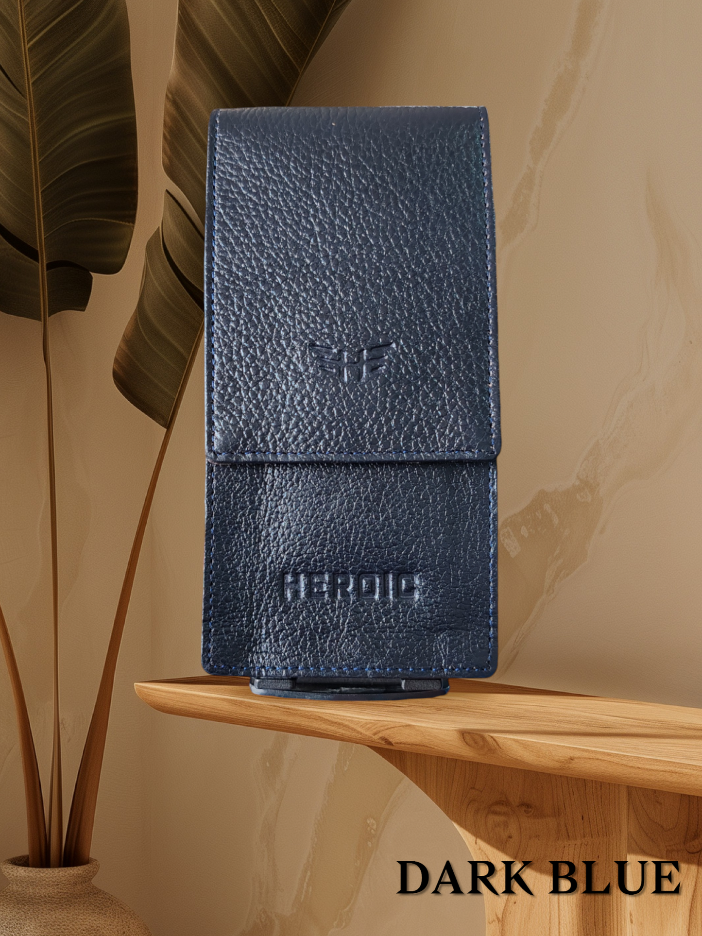 DUAL PHONE LEATHER COVER