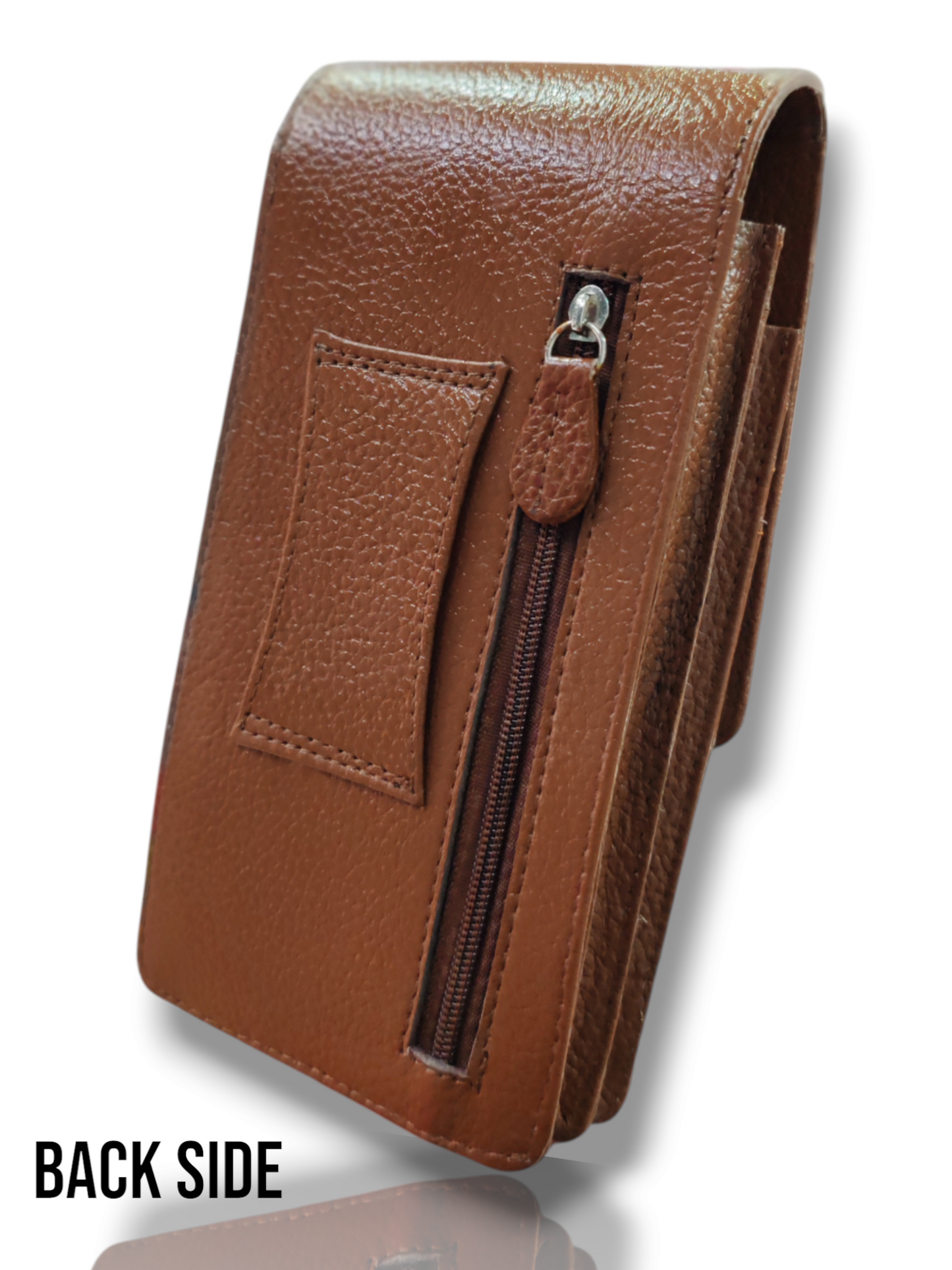 DUAL PHONE LEATHER COVER