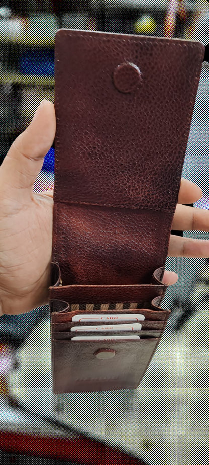 DUAL PHONE LEATHER COVER
